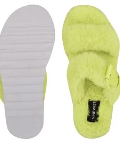 Nine West Color Pop Funkie Cozy Flat Slide Sandals