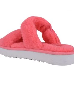 Nine West Color Pop Funkie Cozy Flat Slide Sandals