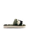 Nine West Mules & Slides Fuzzie Cozy Flat Slide Sandals