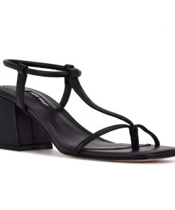 Nine West Gardeen Block Heel Sandals Y2K Revival