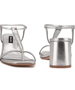 Nine West Gardeen Block Heel Sandals Y2K Revival