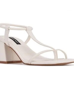 Nine West Gardeen Block Heel Sandals Y2K Revival
