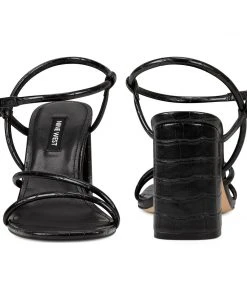 Nine West Heels Gellar Block Heel Sandals