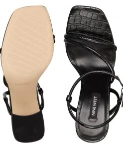 Nine West Heels Gellar Block Heel Sandals