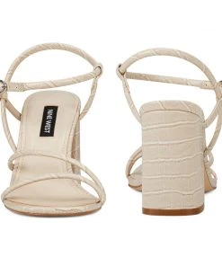 Nine West Gellar Block Heel Sandals