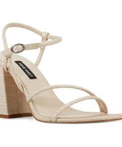 Nine West Gellar Block Heel Sandals