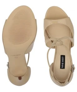 Nine West Giaa Open Toe Pump Heels