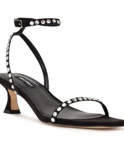 Nine West Giena Ankle Strap Dress Sandals Heel Appeal