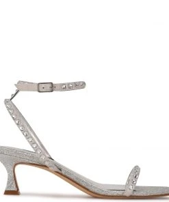 Nine West Giena Ankle Strap Dress Sandals Heel Appeal