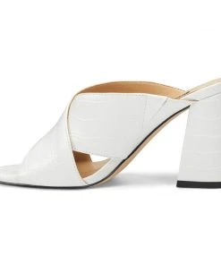 Nine West Gigi Block Heel Slide Sandals