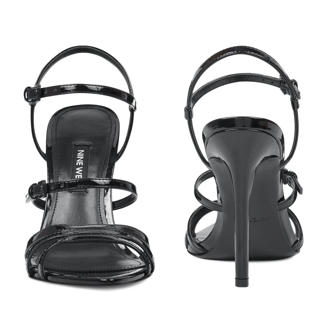 Nine West Gilficco Strappy Sandals 6 Nine West Gilficco Strappy Sandals