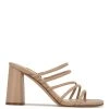 Nine West Y2K Revival Girlie Block Heel Slide Sandals