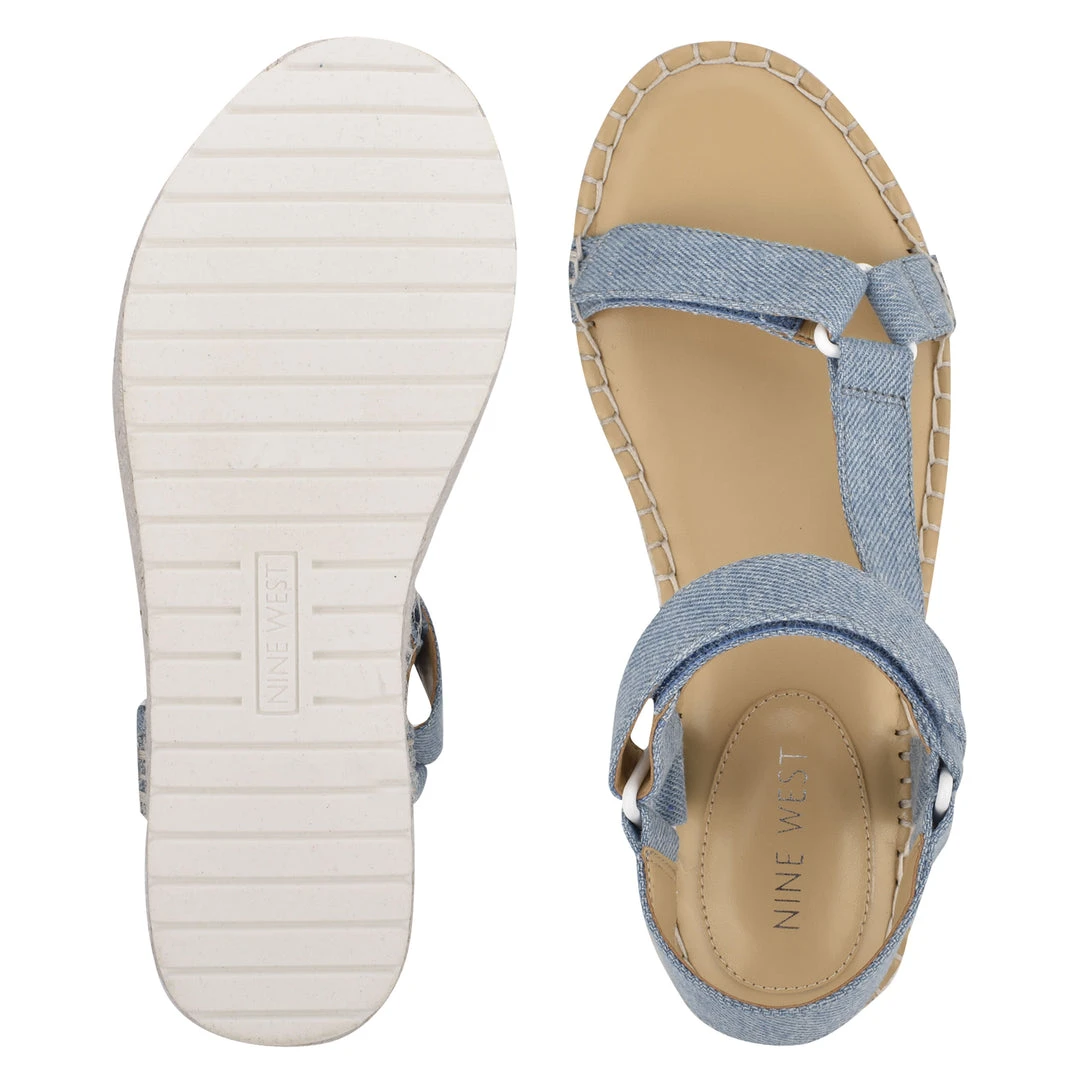 Nine West Glampin Espadrille Wedge Sandals 7 Nine West Glampin Espadrille Wedge Sandals