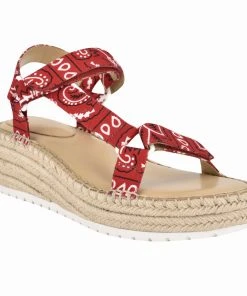 Nine West Weave Got You Glampin Espadrille Wedge Sandals