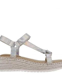 Nine West Glampin Espadrille Wedge Sandals Weave Got You