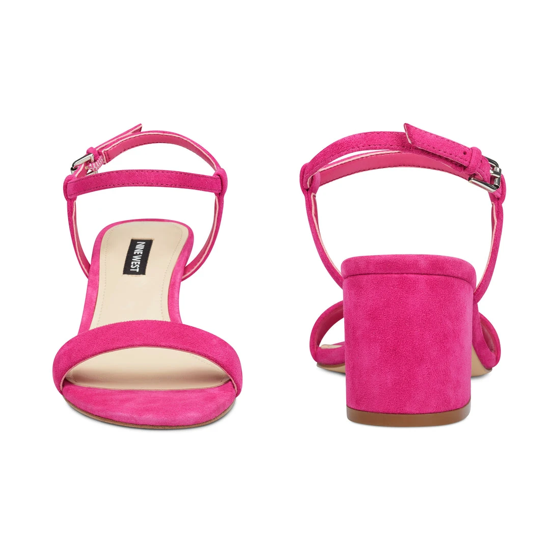 Nine West Gloria Block Heel Dress Sandals Color Pop 7 Nine West Gloria Block Heel Dress Sandals Color Pop