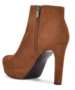 Nine West Glowup Platform Booties High Impact Platforms