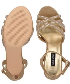 Nine West Y2K Revival Gobig Platform Sandals