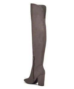 Nine West Shoes Goforit Over The Knee Heeled Boots