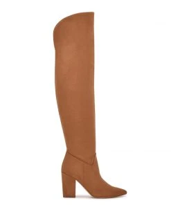 Nine West Shoes Goforit Over The Knee Heeled Boots