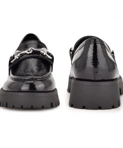 Nine West Gonehme Lug Sole Loafers Flats