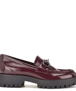 Nine West Gonehme Lug Sole Loafers Flats