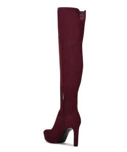 Nine West High Impact Platforms Gotcha Over The Knee Platform Boots