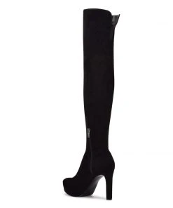 Nine West Gotcha Wide Calf Over The Knee Platform Boots