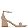Nine West Shoes Gretal Ankle Strap Block Heel Sandals