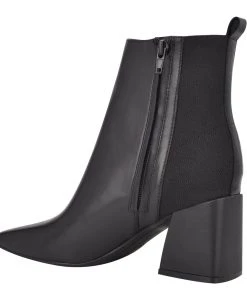 Nine West Griffin Block Heel Booties Heels