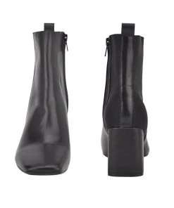 Nine West Griffin Block Heel Booties Heels