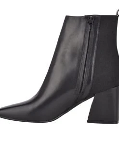 Nine West Griffin Block Heel Booties Heels
