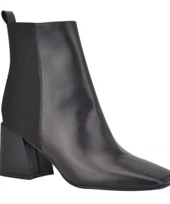 Nine West Griffin Block Heel Booties Heels