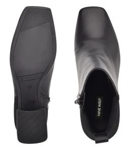 Nine West Griffin Block Heel Booties Heels