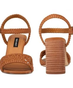 Nine West Heels Gwenny Block Heel Sandals 12 Nine West Heels Gwenny Block Heel Sandals