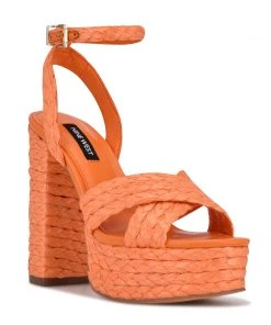 Nine West Hadyn Platform Sandals