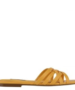 Nine West Halen Flat Slide Sandals Color Pop