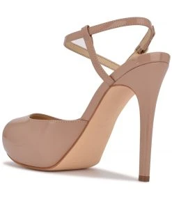 Nine West Y2K Revival Hanken Ankle Strap Platform Sandals
