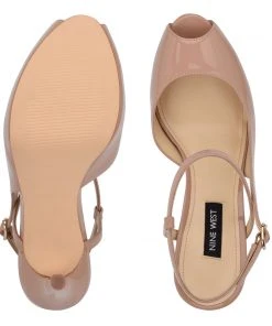 Nine West Y2K Revival Hanken Ankle Strap Platform Sandals