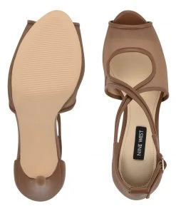 Nine West High Impact Platforms Hanya Peep Toe Platform Pumps