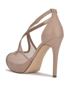 Nine West Hanya Peep Toe Platform Pumps