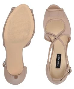 Nine West Hanya Peep Toe Platform Pumps