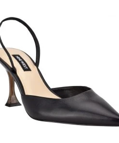 Nine West Happy Pointy Toe Heeled Slingbacks