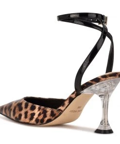 Nine West In The Clear Harlowe Ankle Strap Pumps
