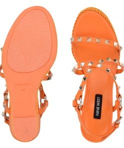 Nine West Harte Studded Espadrille Wedge Sandals