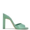 Nine West Y2K Revival Haveit Heeled Slide Sandals