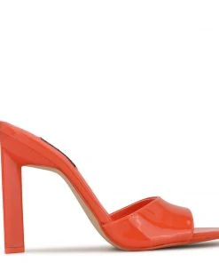 Nine West Haveit Heeled Slide Sandals