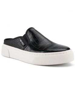 Nine West Hayzel Slip On Sneaker Mules High Impact Platforms