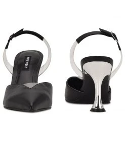 Nine West Heat Pointy Toe Heeled Slingbacks