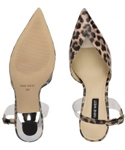 Nine West In The Clear Heat Pointy Toe Heeled Slingbacks